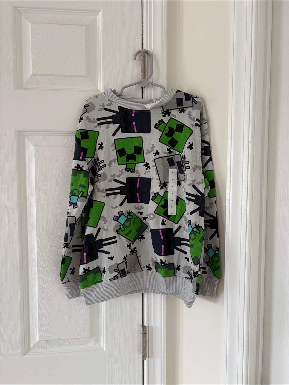 Minecraft Boys Crewneck Sweatshirt